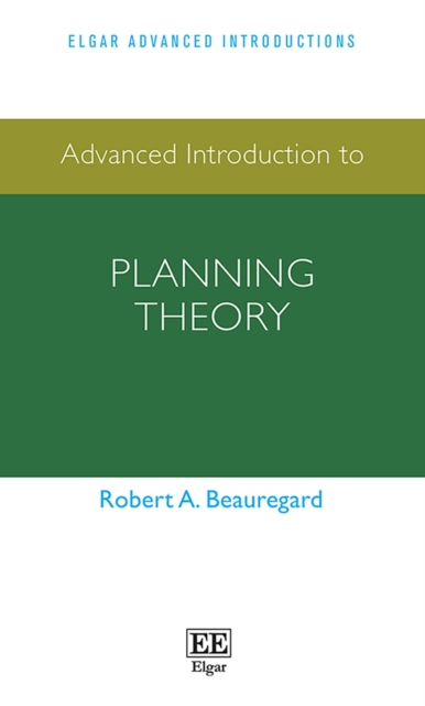 Advanced Introduction to Planning Theory, PDF eBook