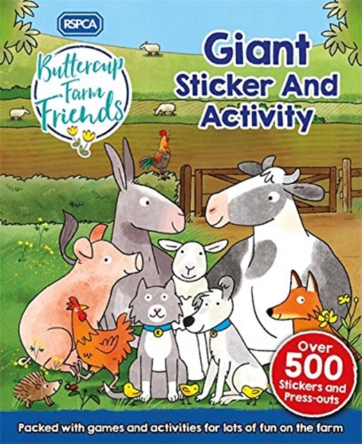 RSPCA Buttercup Farm Friends: Giant Sticker and Activity, Paperback / softback Book