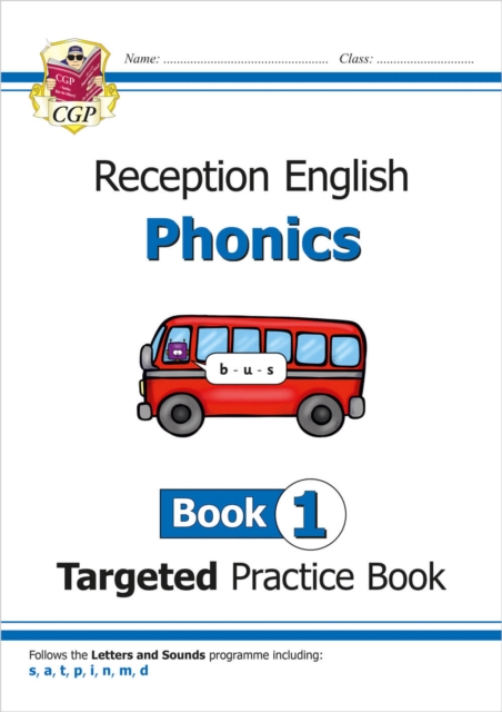 Reception English Phonics Targeted Practice Book - Book 1, Paperback / softback Book