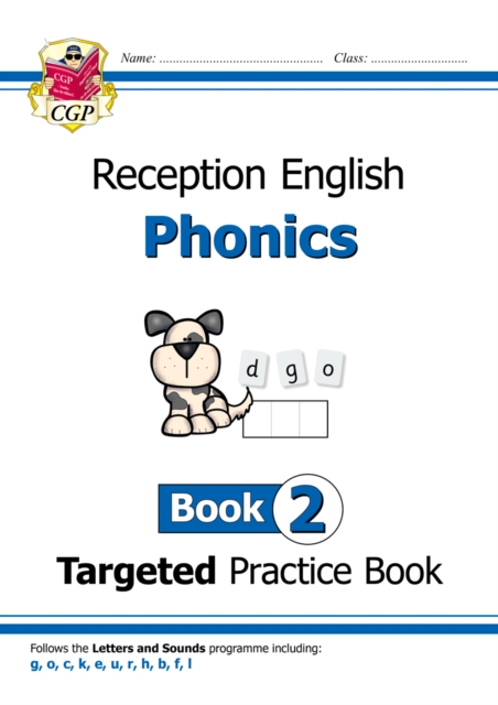 Reception English Phonics Targeted Practice Book - Book 2, Paperback / softback Book