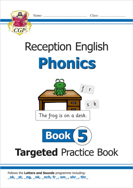 Reception English Phonics Targeted Practice Book - Book 5, Paperback / softback Book