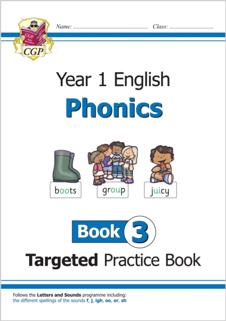 KS1 English Year 1 Phonics Targeted Practice Book - Book 3, Paperback / softback Book