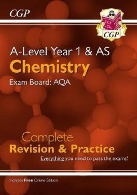 A-Level Chemistry: AQA Year 1 & AS Complete Revision & Practice with Online Edition: for the 2024 and 2025 exams, Paperback / softback Book