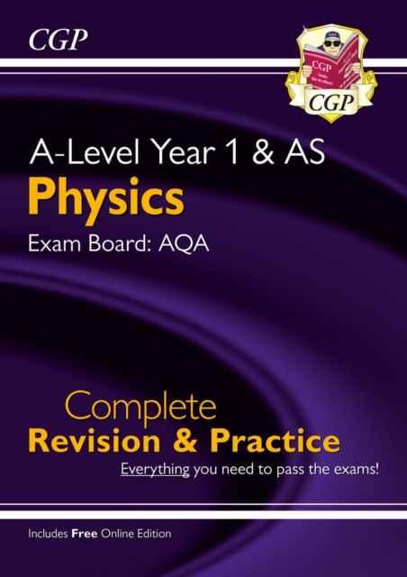 A-Level Physics: AQA Year 1 & AS Complete Revision & Practice with Online Edition, Multiple-component retail product, part(s) enclose Book