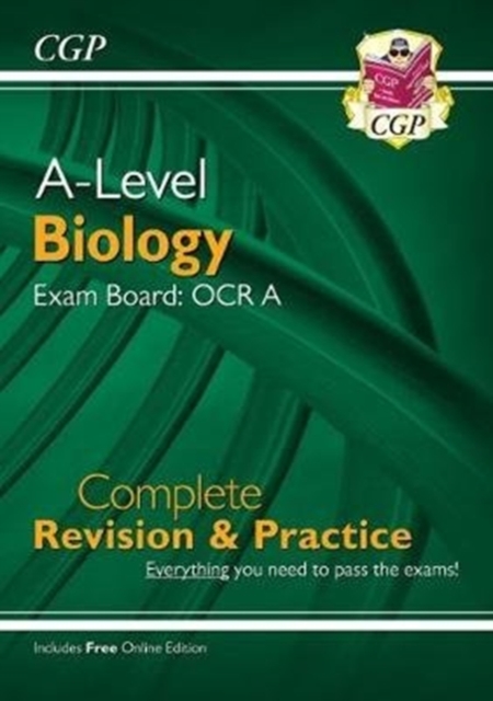 A-Level Biology: OCR A Year 1 & 2 Complete Revision & Practice with Online Edition, Multiple-component retail product, part(s) enclose Book