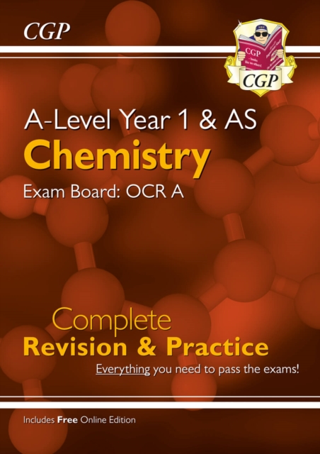 A-Level Chemistry: OCR A Year 1 & AS Complete Revision & Practice with Online Edition: for the 2024 and 2025 exams, Paperback / softback Book