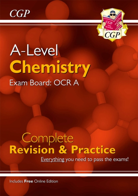 A-Level Chemistry: OCR A Year 1 & 2 Complete Revision & Practice with Online Edition, Multiple-component retail product, part(s) enclose Book