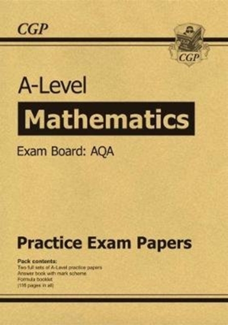 A-Level Maths AQA Practice Papers, Paperback / softback Book