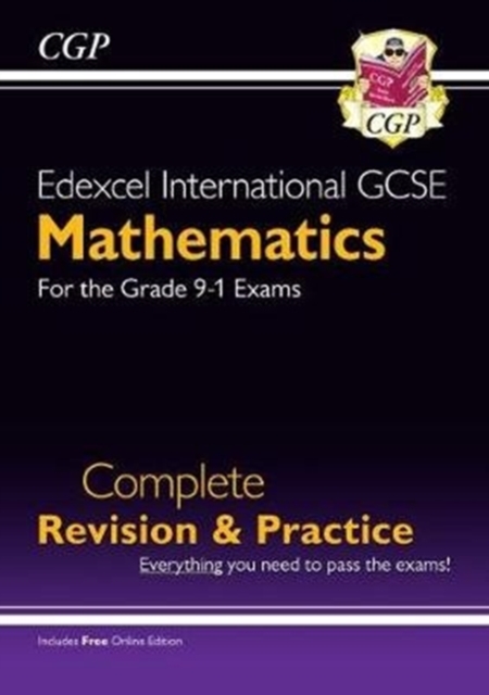 New Edexcel International GCSE Maths Complete Revision & Practice: Inc Online Ed, Videos & Quizzes, Multiple-component retail product, part(s) enclose Book