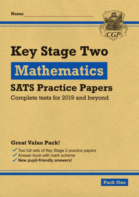 KS2 Maths SATS Practice Papers: Pack 1 - for the 2024 tests (with free Online Extras), Paperback / softback Book
