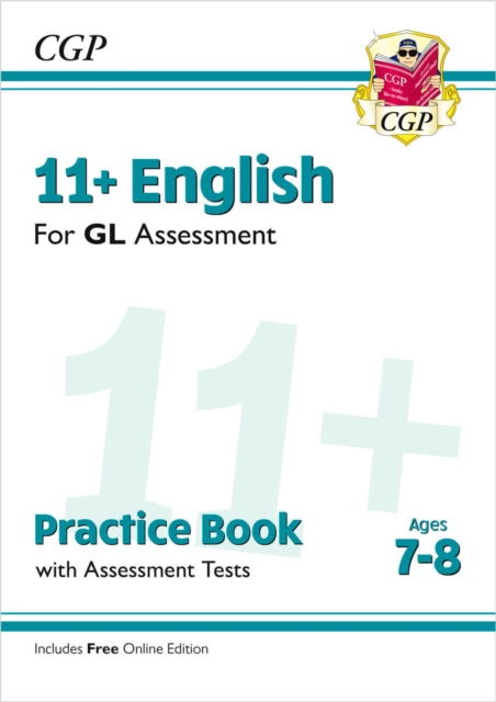 11+ GL English Practice Book & Assessment Tests - Ages 7-8 (with Online Edition), Paperback / softback Book