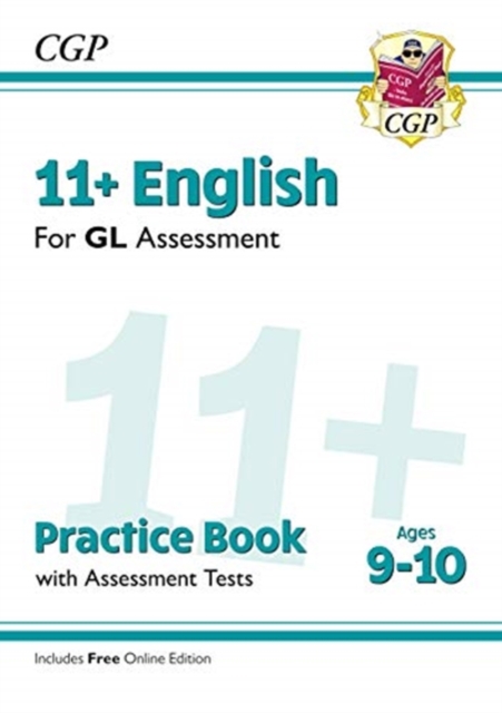 11+ GL English Practice Book & Assessment Tests - Ages 9-10 (with Online Edition), Multiple-component retail product, part(s) enclose Book