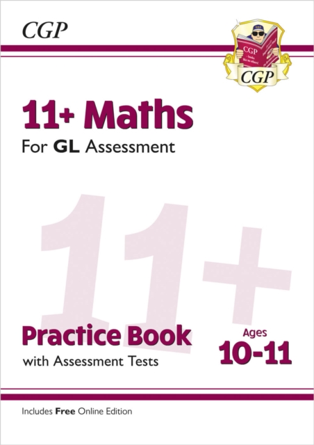 11+ GL Maths Practice Book & Assessment Tests - Ages 10-11 (with Online Edition): for the 2024 exams, Paperback / softback Book