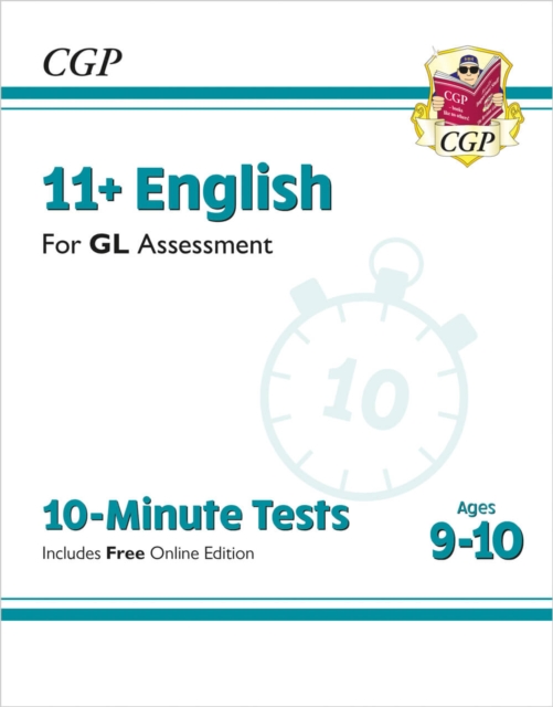 11+ GL 10-Minute Tests: English - Ages 9-10 (with Online Edition), Mixed media product Book