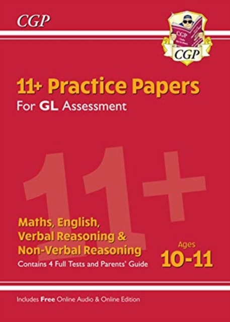 11+ GL Practice Papers Mixed Pack - Ages 10-11 (with Parents' Guide & Online Edition), Mixed media product Book