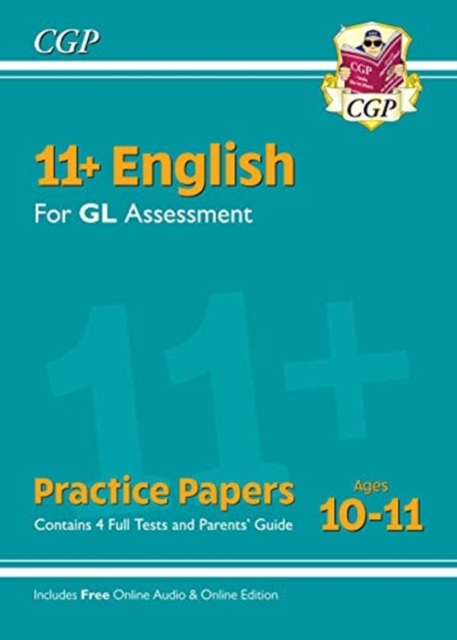 11+ GL English Practice Papers: Ages 10-11 - Pack 1 (with Parents' Guide & Online Edition), Mixed media product Book