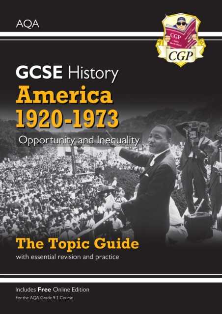 GCSE History AQA Topic Guide - America, 1920-1973: Opportunity and Inequality: for the 2024 and 2025 exams, Paperback / softback Book