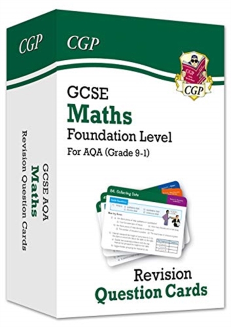 GCSE Maths AQA Revision Question Cards - Foundation, Hardback Book