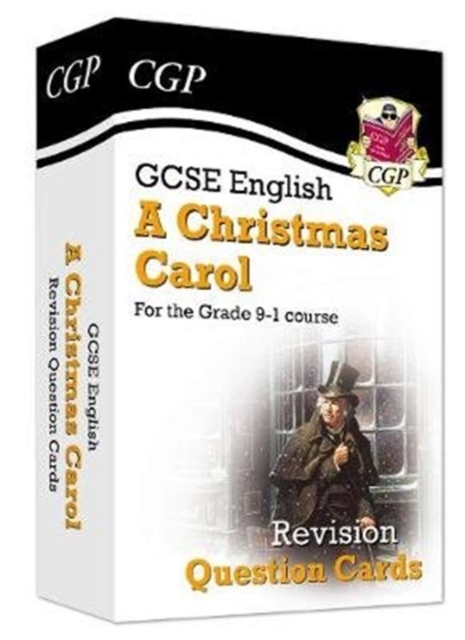 GCSE English - A Christmas Carol Revision Question Cards, Hardback Book