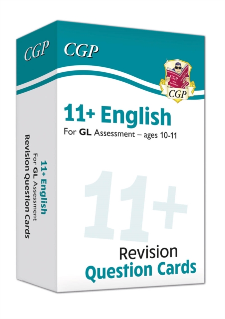 11+ GL English Revision Question Cards - Ages 10-11, Hardback Book