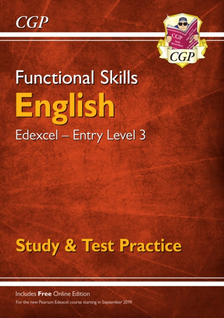 Functional Skills English: Edexcel Entry Level 3 - Study & Test Practice, Paperback / softback Book