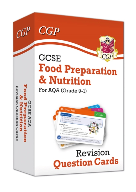 GCSE Food Preparation & Nutrition AQA Revision Question Cards, Hardback Book