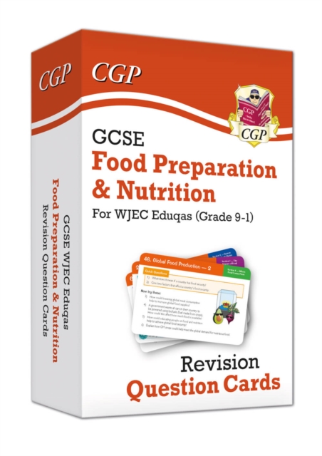 GCSE Food Preparation & Nutrition WJEC Eduqas Revision Question Cards, Hardback Book