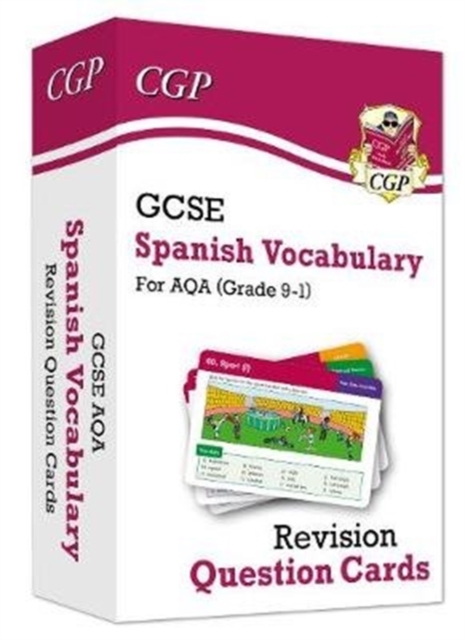 GCSE AQA Spanish: Vocabulary Revision Question Cards (For exams in 2024 and 2025), Hardback Book