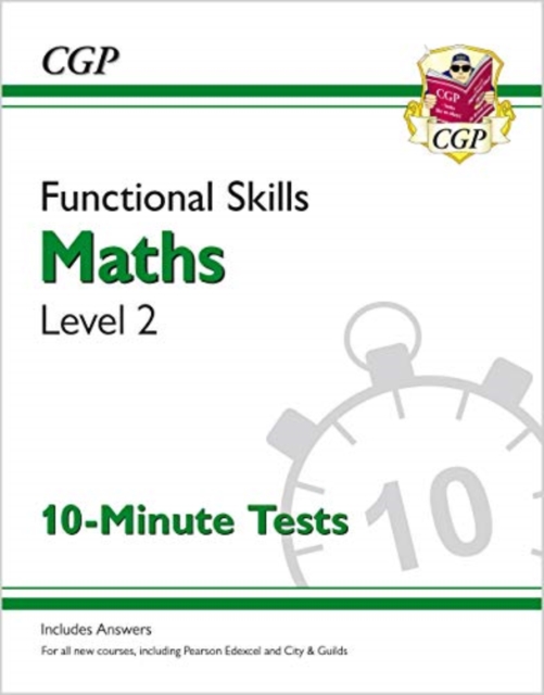 Functional Skills Maths Level 2 - 10 Minute Tests, Paperback / softback Book