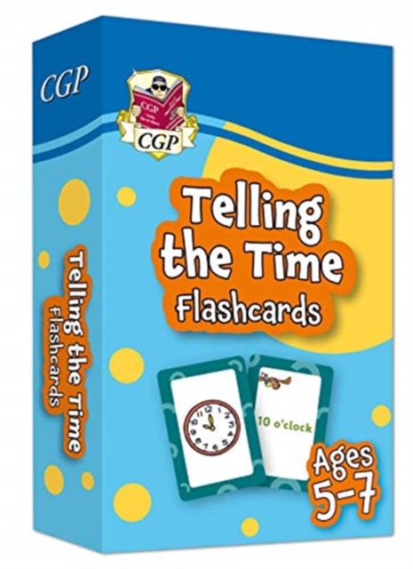 Telling the Time Flashcards for Ages 5-7, Hardback Book