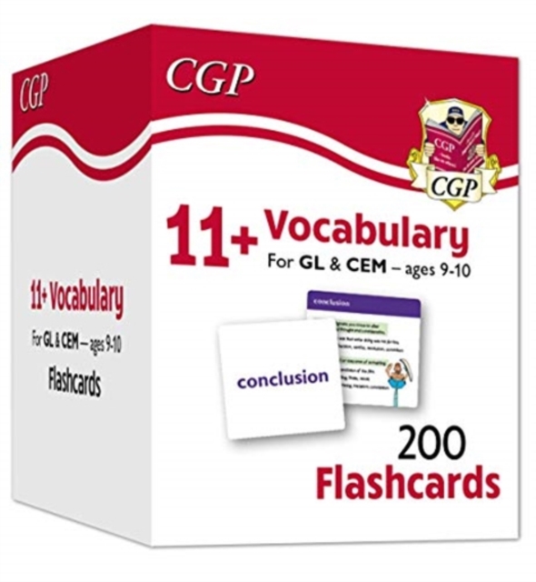 11+ Vocabulary Flashcards for Ages 9-10 - Pack 1, Hardback Book