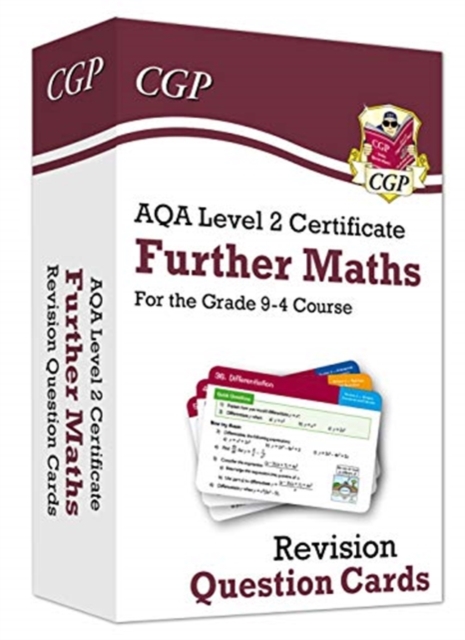 AQA Level 2 Certificate: Further Maths - Revision Question Cards, Hardback Book