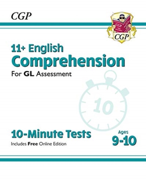 11+ GL 10-Minute Tests: English Comprehension - Ages 9-10 (with Online Edition), Multiple-component retail product, part(s) enclose Book