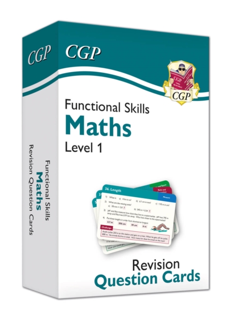 Functional Skills Maths Revision Question Cards - Level 1, Hardback Book