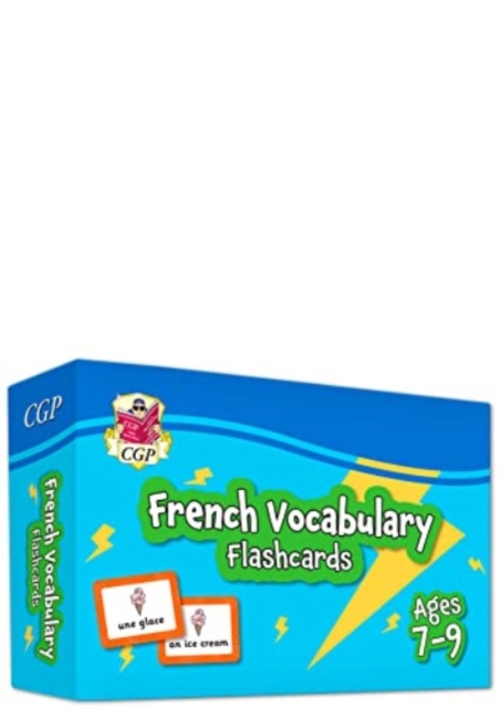 French Vocabulary Flashcards for Ages 7-9 (with Free Online Audio), Hardback Book