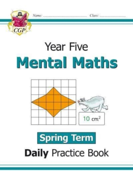 KS2 Mental Maths Year 5 Daily Practice Book: Spring Term, Paperback / softback Book