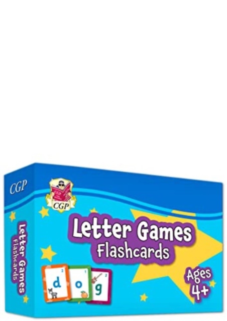 Letter Games Flashcards for Ages 4+, Hardback Book