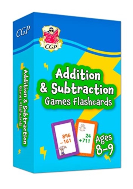 Addition & Subtraction Games Flashcards for Ages 8-9 (Year 4), Hardback Book
