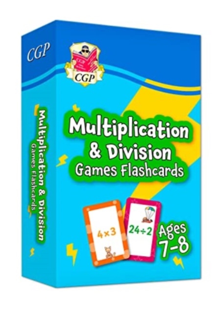 Multiplication & Division Games Flashcards for Ages 7-8 (Year 3), Hardback Book