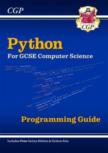 Python Programming Guide for GCSE Computer Science (includes Online Edition & Python Files): for the 2024 and 2025 exams, Paperback / softback Book