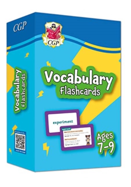 Vocabulary Flashcards for Ages 7-9, Hardback Book