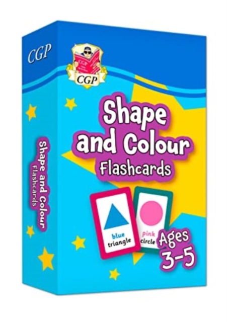 Shape & Colour Flashcards for Ages 3-5, Cards Book