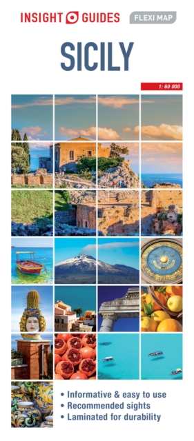 Insight Guides Flexi Map Sicily (Insight Maps), Sheet map Book