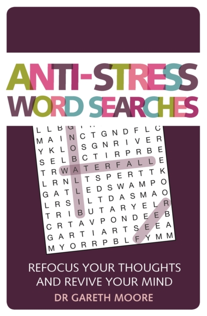 Anti-Stress Word Searches, Paperback Book