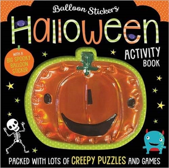 Halloween Balloon Sticker Activity Book, Paperback / softback Book