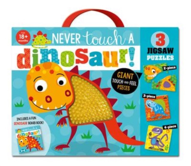 Never Touch A Dinosaur Jigsaw Puzzle, Multiple-component retail product Book