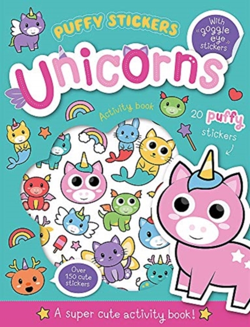 Puffy Sticker Unicorns, Paperback / softback Book