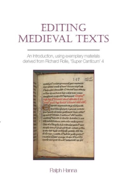 Editing Medieval Texts, Paperback / softback Book