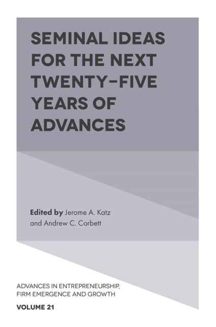 Seminal Ideas for the Next Twenty-Five Years of Advances, Hardback Book