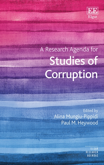 Research Agenda for Studies of Corruption, PDF eBook